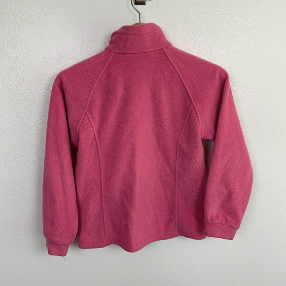Columbia Youth Jacket Full Zipper Pink Sz: 10-12 - Picture 5 of 7
